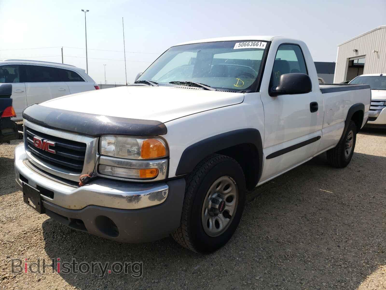 2006 GMC SIERRA - VIN: 1GTEC14V96E180230 - Фото 2