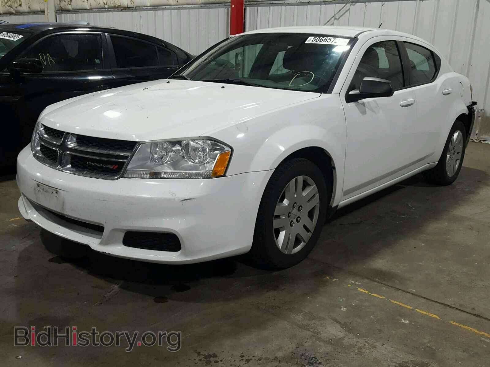 2012 DODGE AVENGER - VIN: 1C3CDZAB7CN252913 - Фото 2
