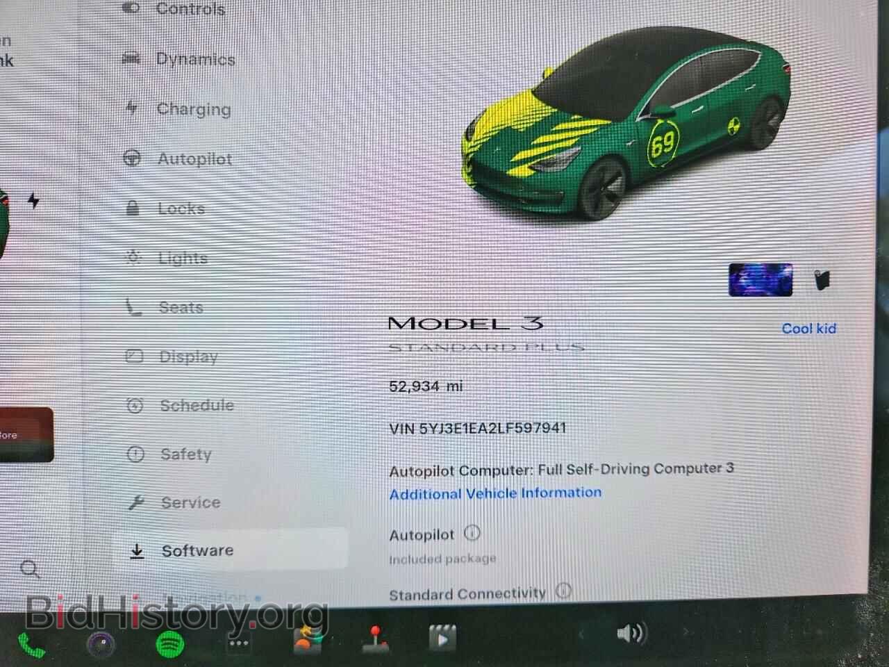 2020 TESLA MODEL 3 - VIN: 5YJ3E1EA2LF597941 - Photo 9