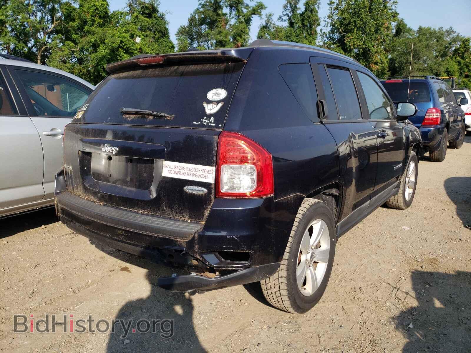 2011 JEEP COMPASS - VIN: 1J4NF1FB8BD136319 - Фото 4