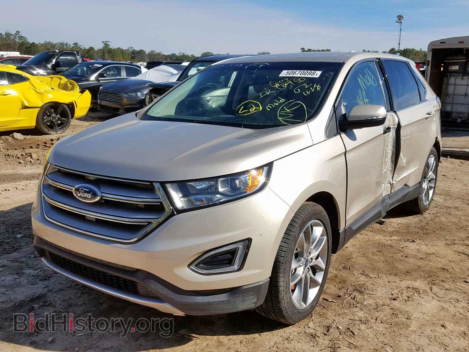 2017 FORD EDGE TITAN - VIN: 2FMPK4K82HBB54542 - Фото 2
