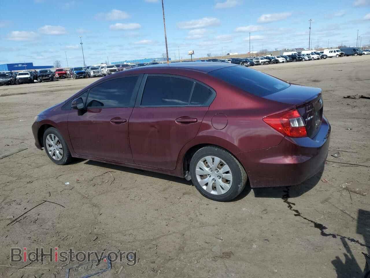 2012 HONDA CIVIC - VIN: 2HGFB2F54CH582673 - Фото 2