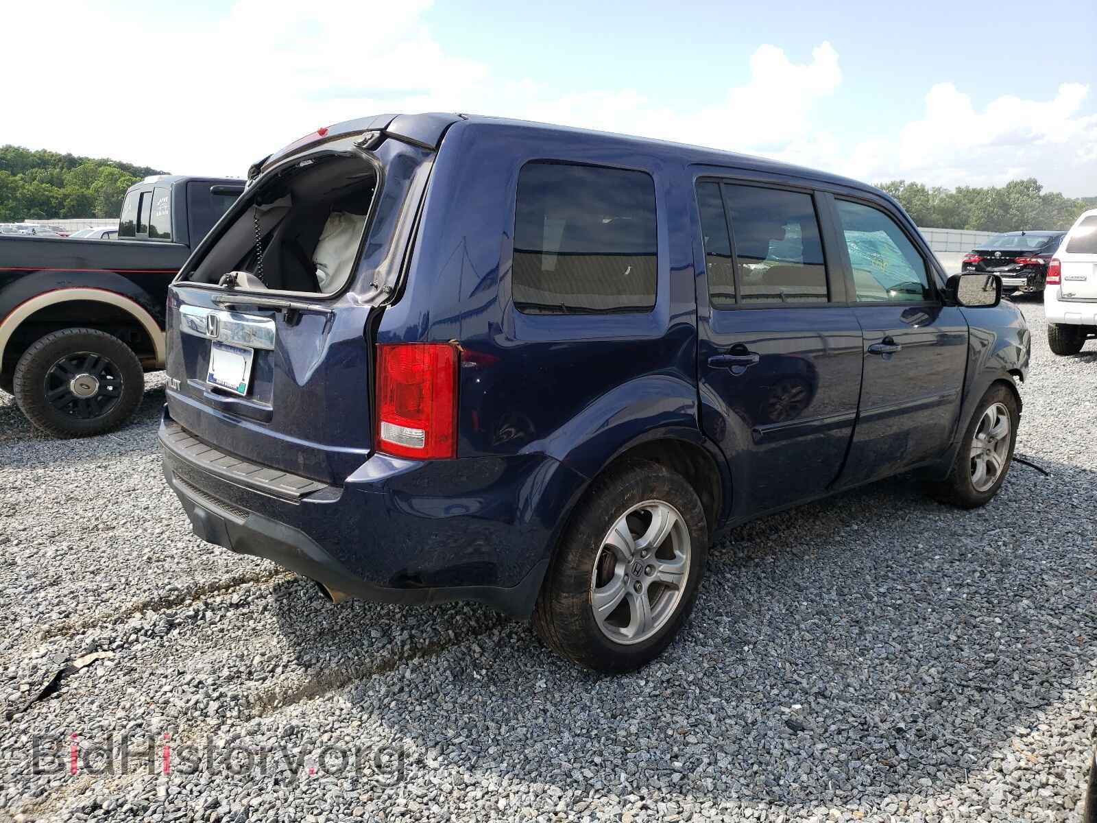 2013 HONDA PILOT - VIN: 5FNYF3H60DB012796 - Photo 4