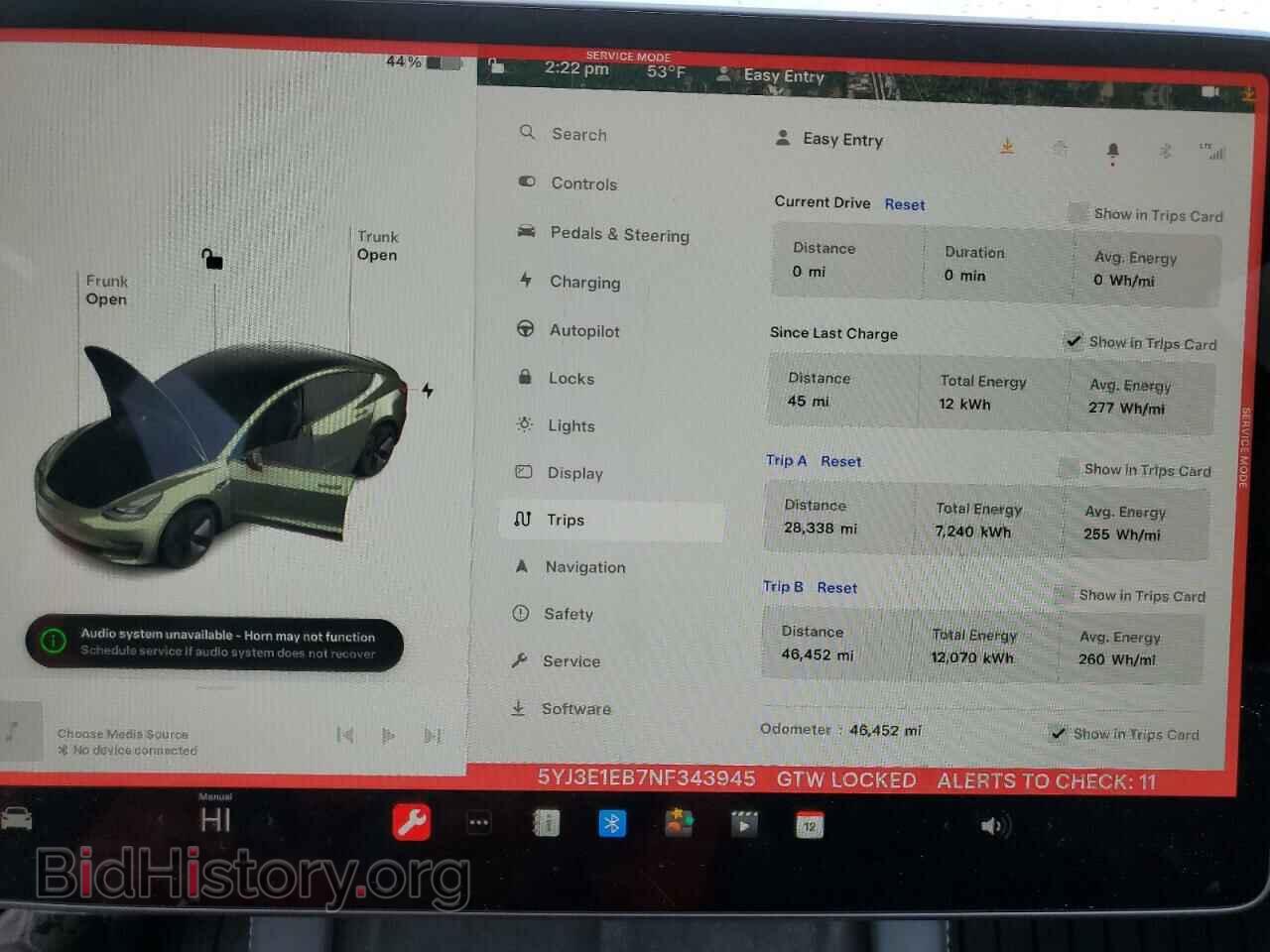 2022 TESLA MODEL 3 - VIN: 5YJ3E1EB7NF343945 - Photo 9