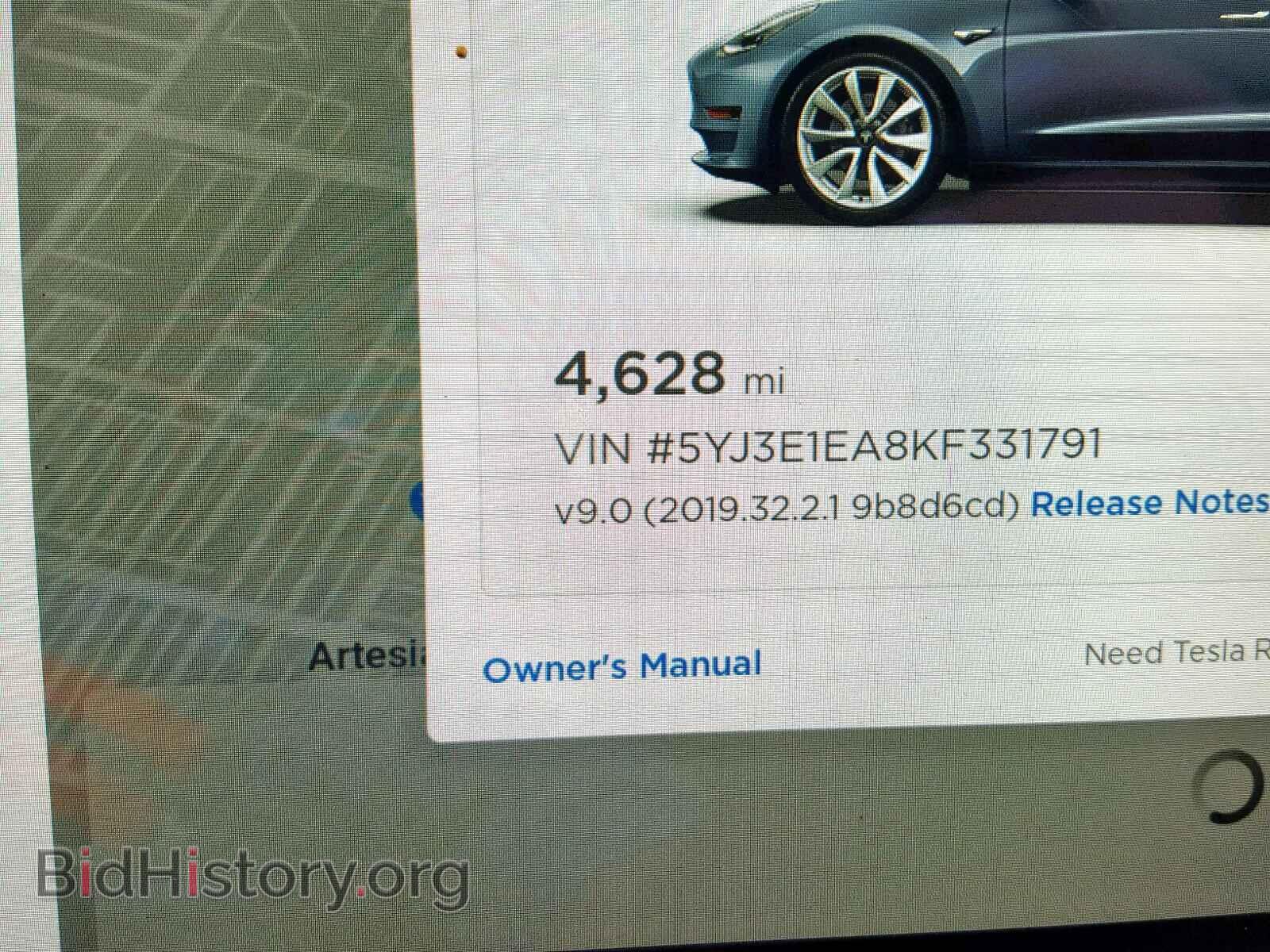 2019 TESLA MODEL 3 - VIN: 5YJ3E1EA8KF331791 - Photo 8