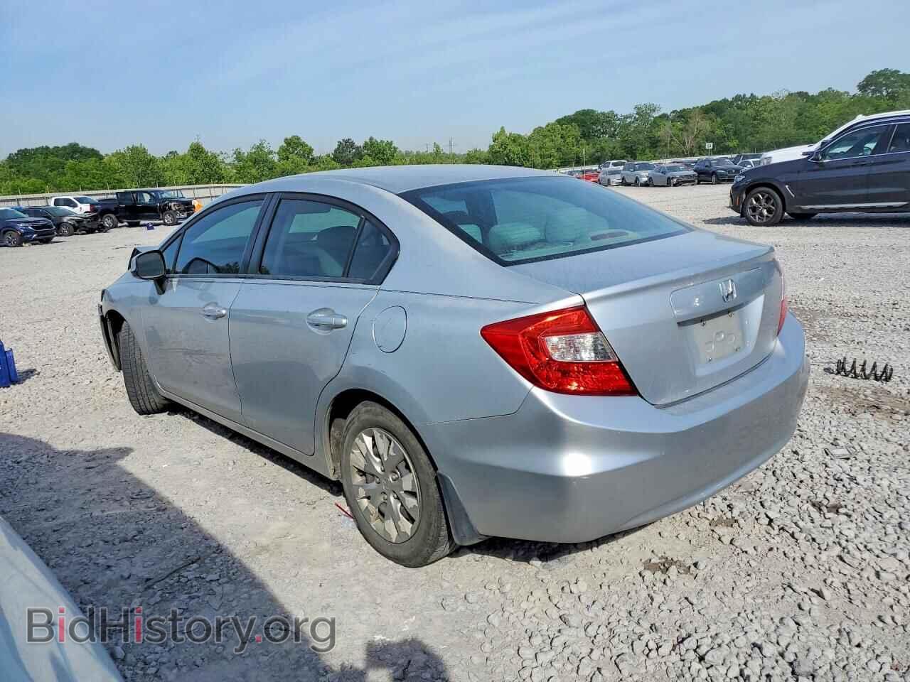 2012 HONDA CIVIC - VIN: 2HGFB2F57CH303071 - Фото 2
