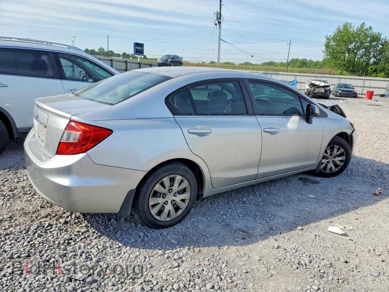 2012 HONDA CIVIC - VIN: 2HGFB2F57CH303071 - Фото 3