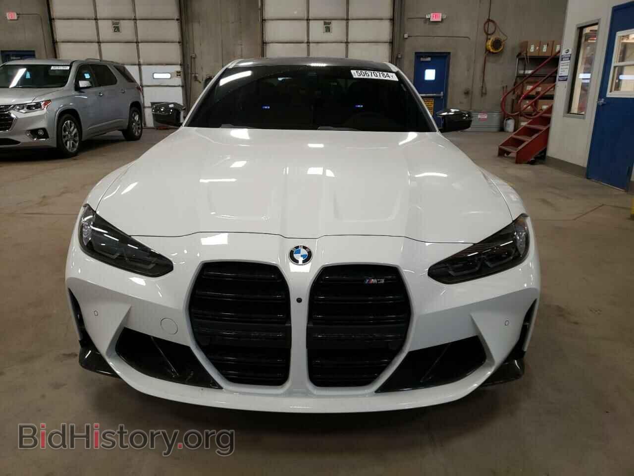 2022 BMW M3 - VIN: WBS53AY00NFL62687 - Фото 5