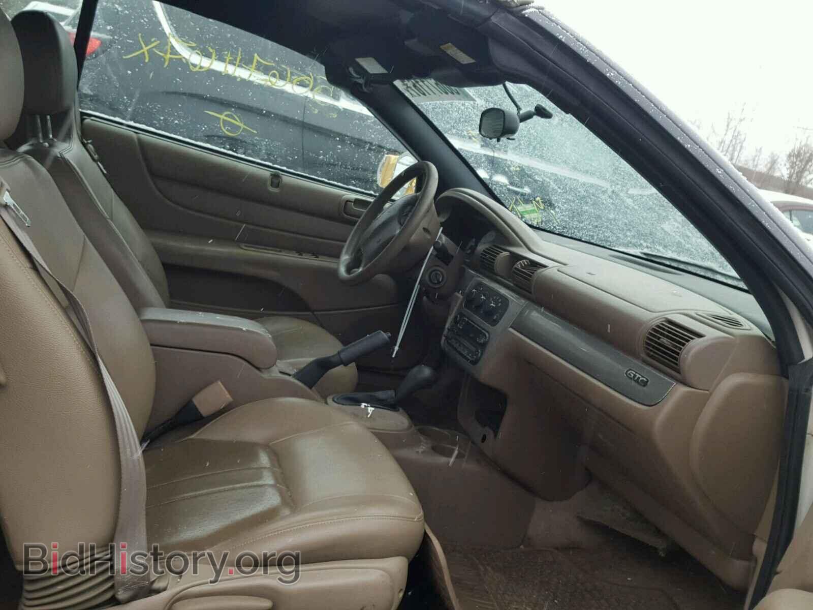 2003 CHRYSLER SEBRING - VIN: 1C3EL75T93N595886 - Фото 5