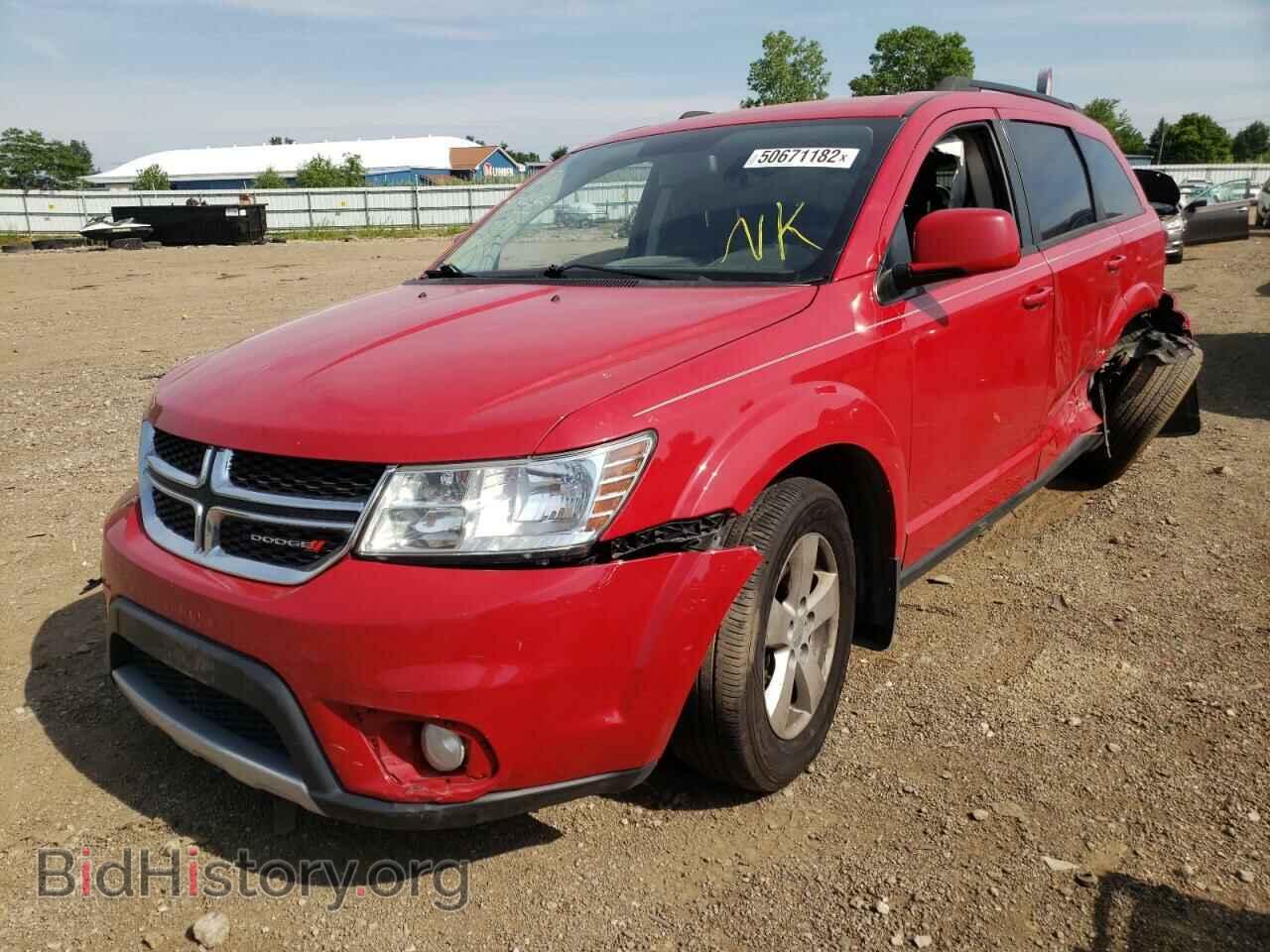 2012 DODGE JOURNEY - VIN: 3C4PDDBG2CT369552 - Фото 2