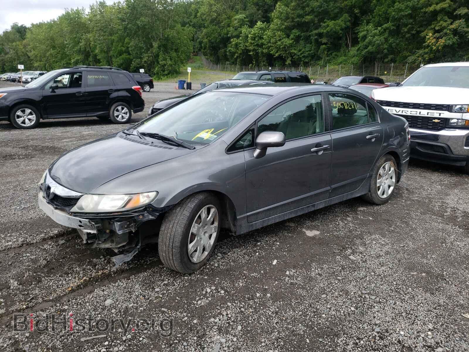 2011 HONDA CIVIC - VIN: 19XFA1F55BE042156 - Фото 2