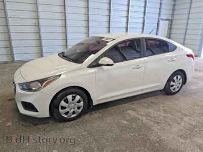 2020 Hyundai ACCENT SE, белый — VIN 3KPC24A63LE097255, Copart