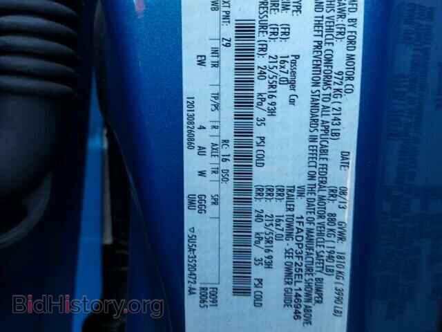 2014 FORD FOCUS - VIN: 1FADP3F25EL146946 - Photo 10