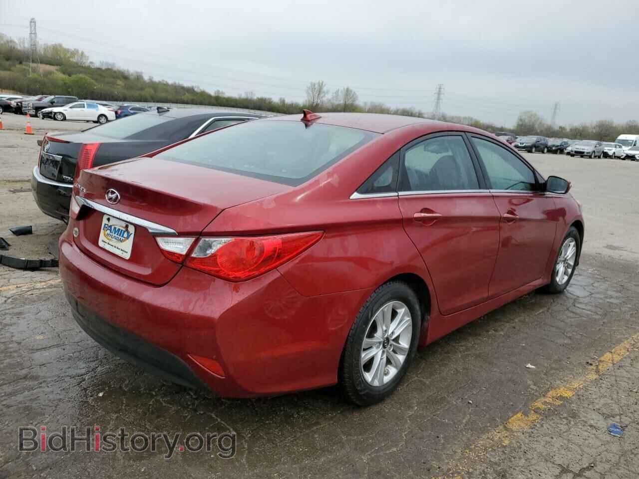 2014 HYUNDAI SONATA - VIN: 5NPEB4AC5EH893034 - Фото 3