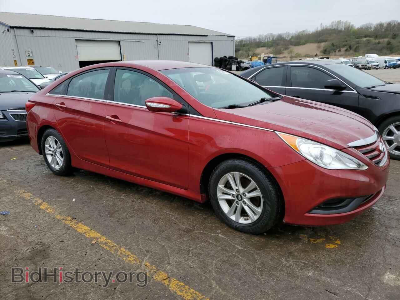 2014 HYUNDAI SONATA - VIN: 5NPEB4AC5EH893034 - Фото 4