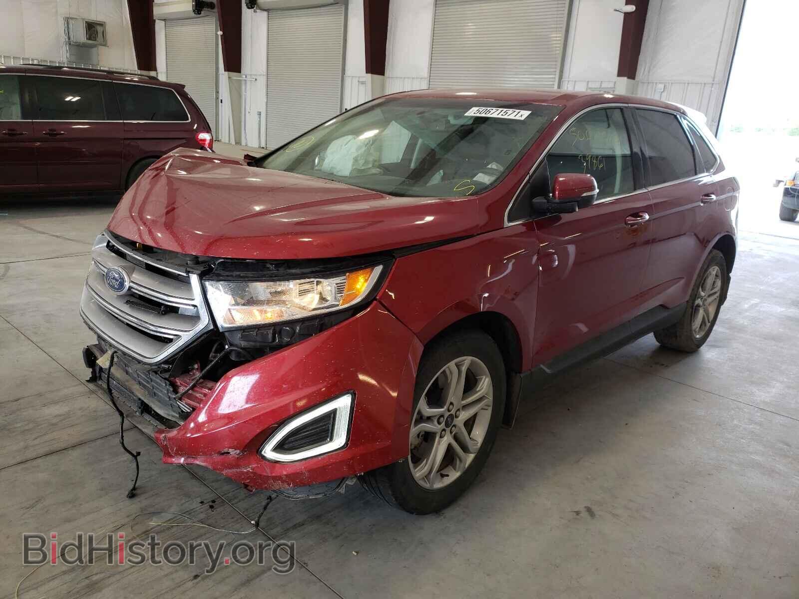 2018 FORD EDGE - VIN: 2FMPK4K90JBB31081 - Фото 2