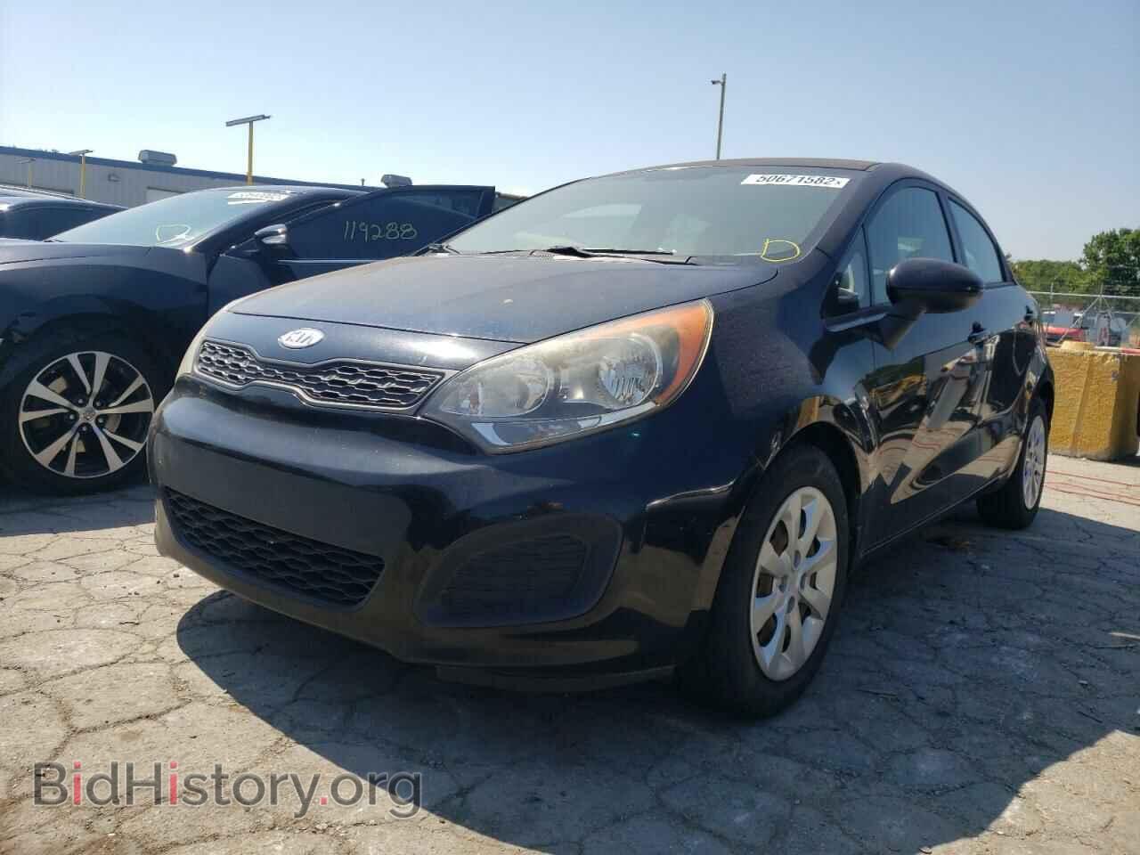 2012 KIA RIO - VIN: KNADM5A34C6016583 - Фото 2