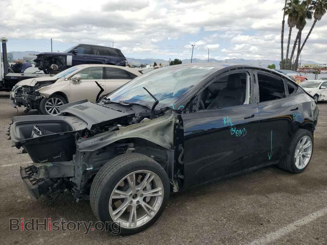 Photo 5YJYGDEEXLF047472 - TESLA MODEL Y 2020