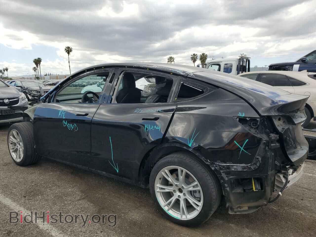 2020 TESLA MODEL Y - VIN: 5YJYGDEEXLF047472 - Photo 2
