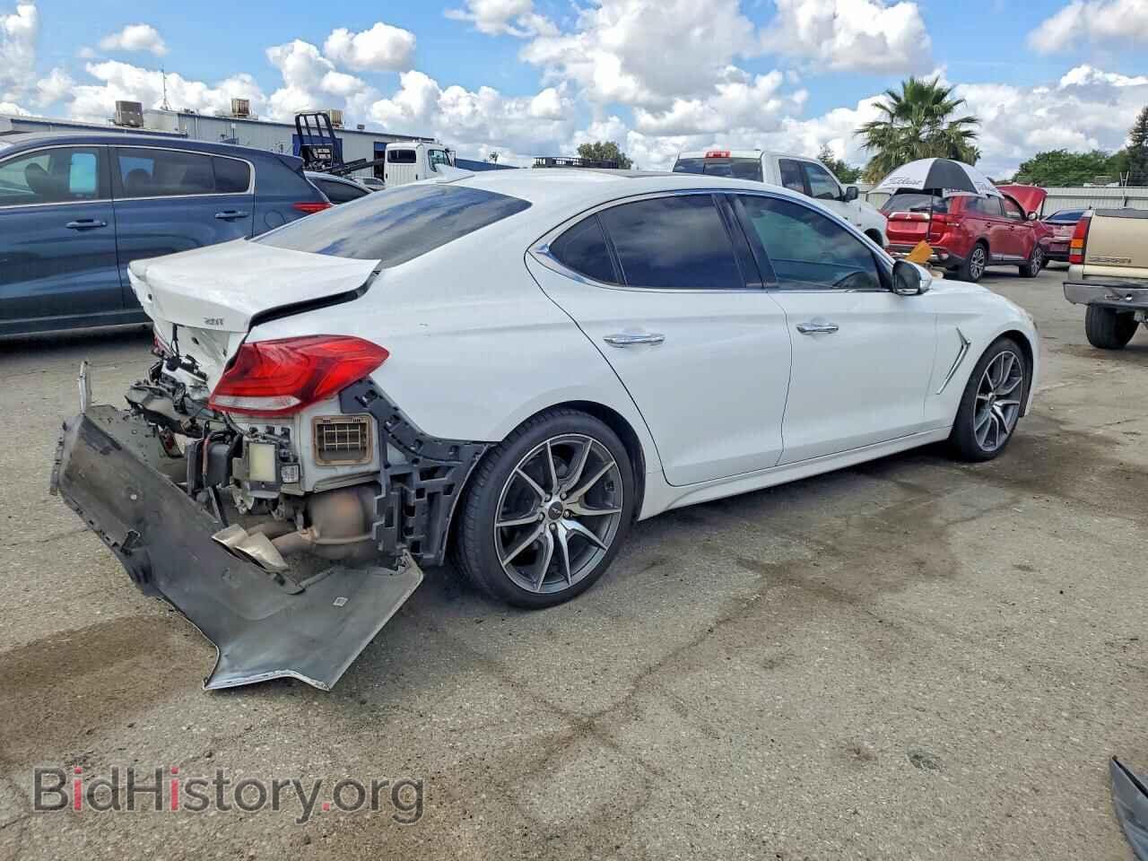 2021 GENESIS G70 - VIN: KMTG44LA3MU067092 - Фото 3