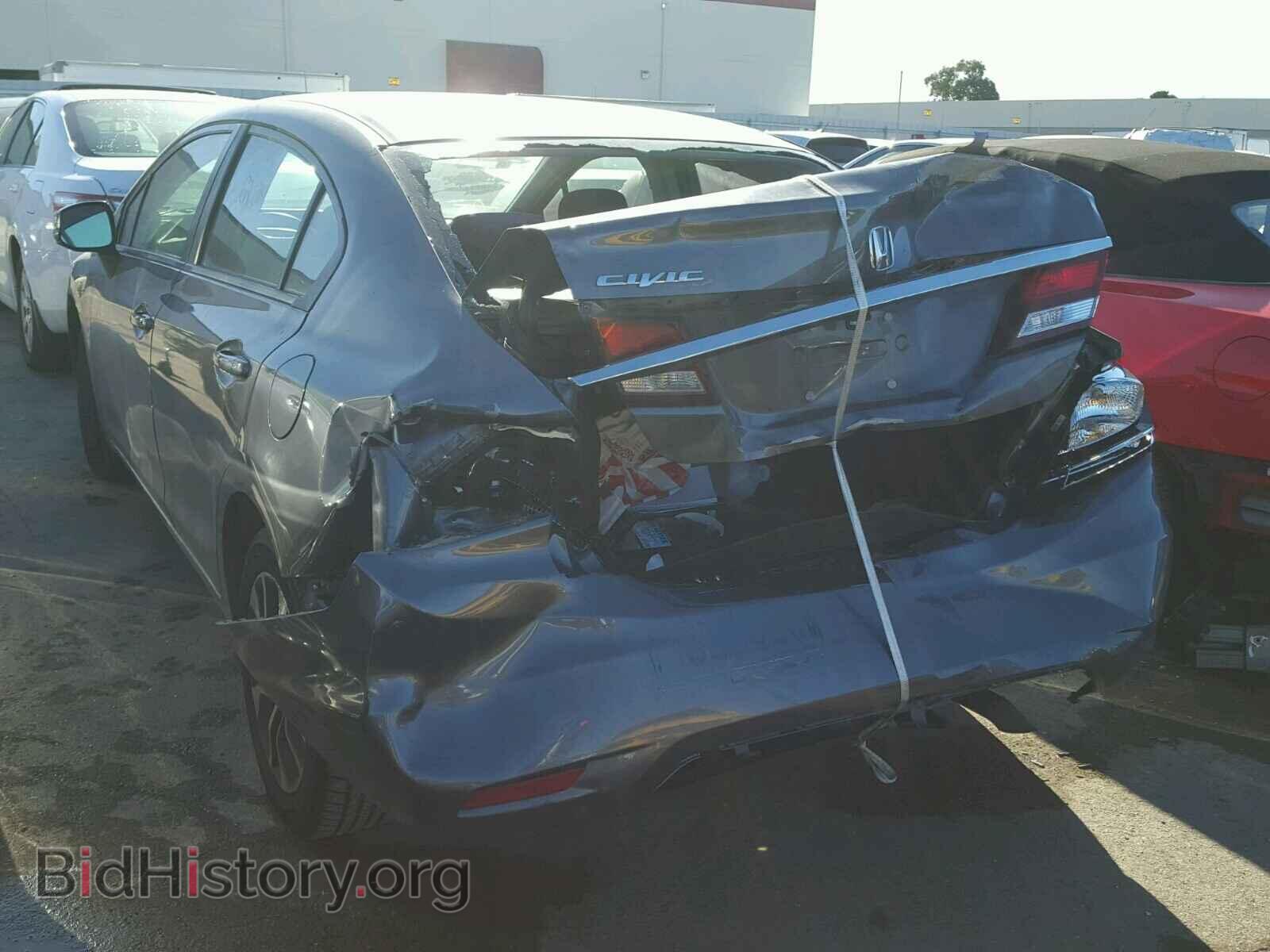 2013 HONDA CIVIC - VIN: 19XFB2F82DE247451 - Фото 3