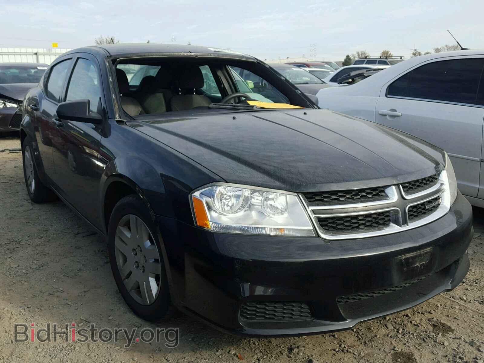Photo 1C3CDZAB1EN153877 - DODGE AVENGER 2014
