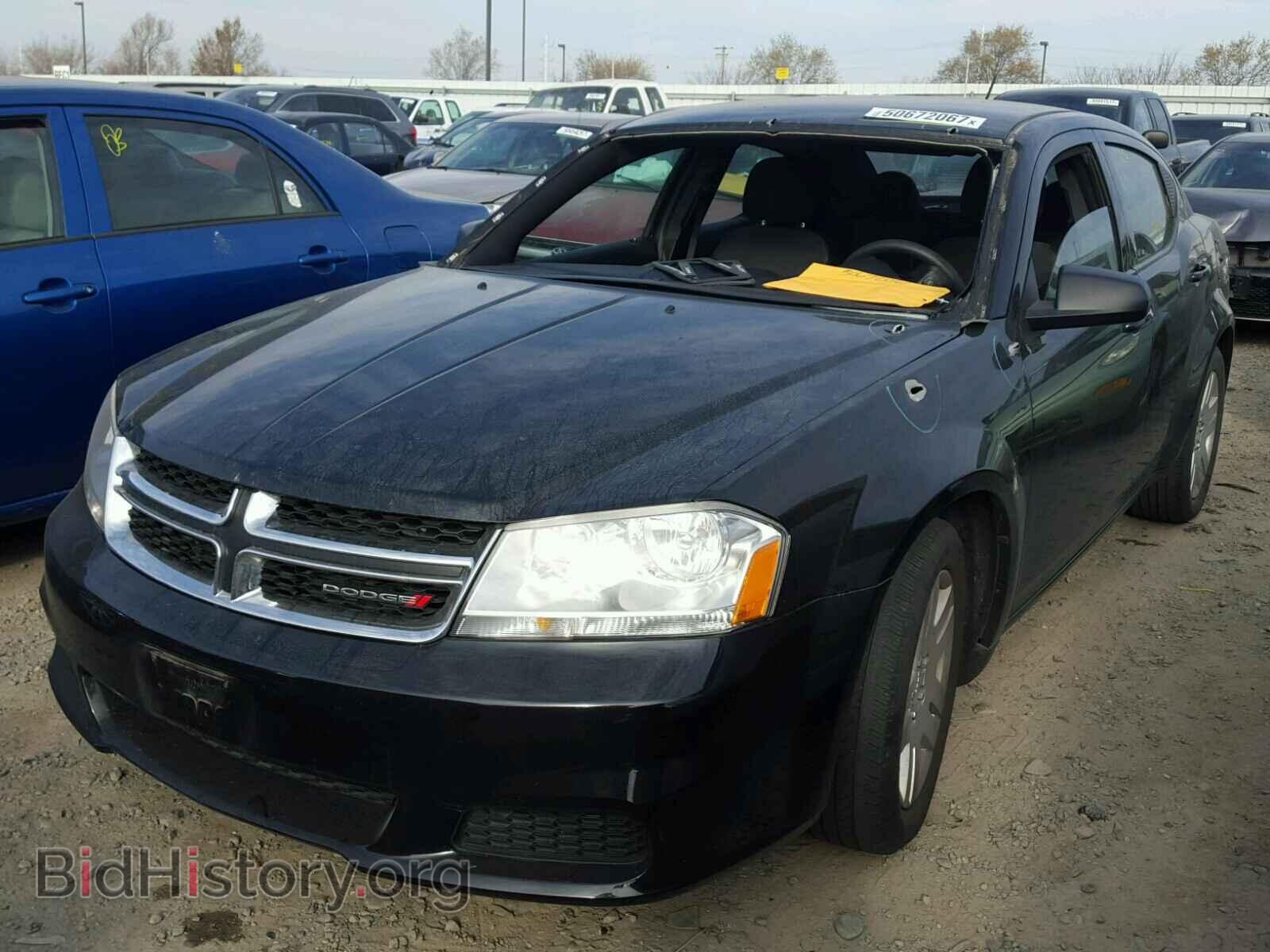 2014 DODGE AVENGER - VIN: 1C3CDZAB1EN153877 - Фото 2