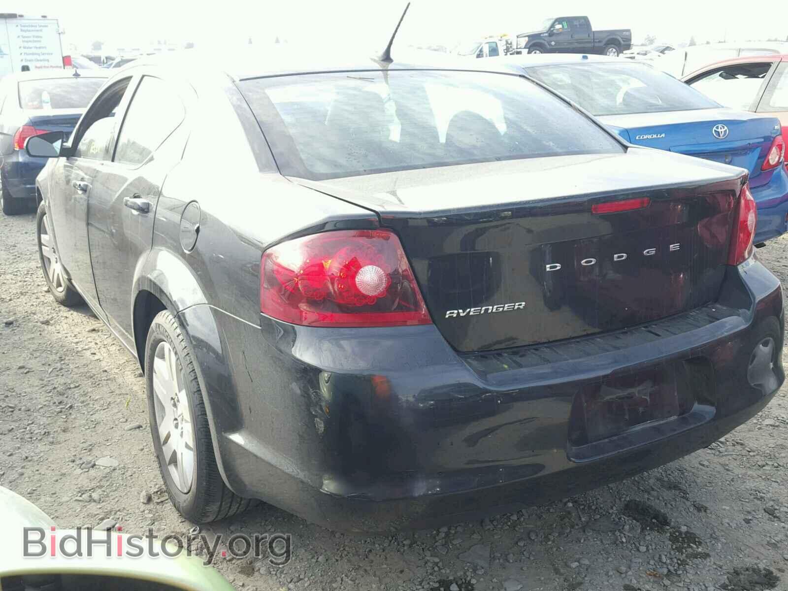 2014 DODGE AVENGER - VIN: 1C3CDZAB1EN153877 - Фото 3