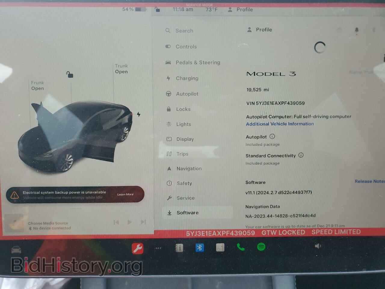 2023 TESLA MODEL 3 - VIN: 5YJ3E1EAXPF439059 - Фото 9