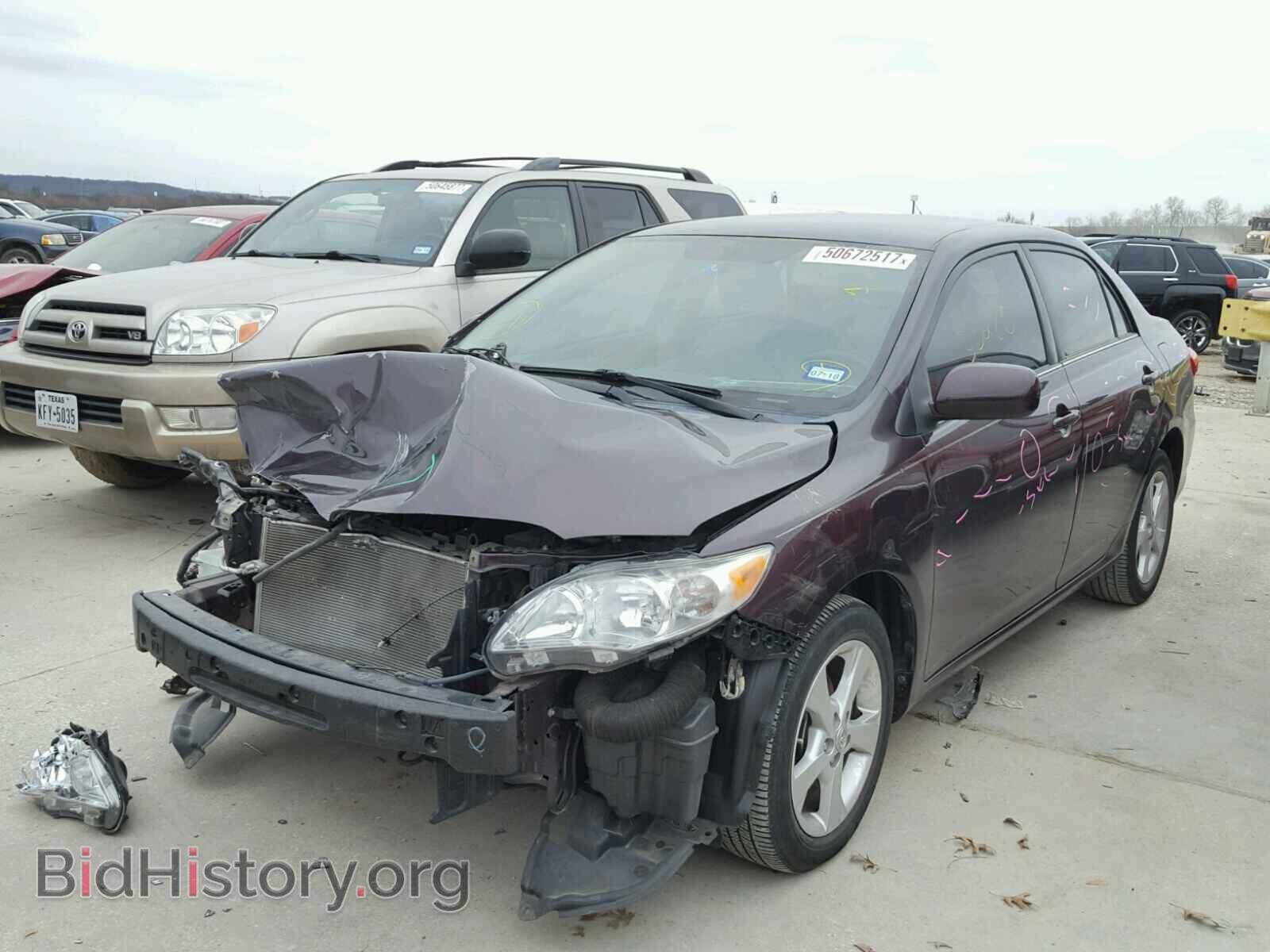 2013 TOYOTA COROLLA BA - VIN: 2T1BU4EE5DC065513 - Фото 2