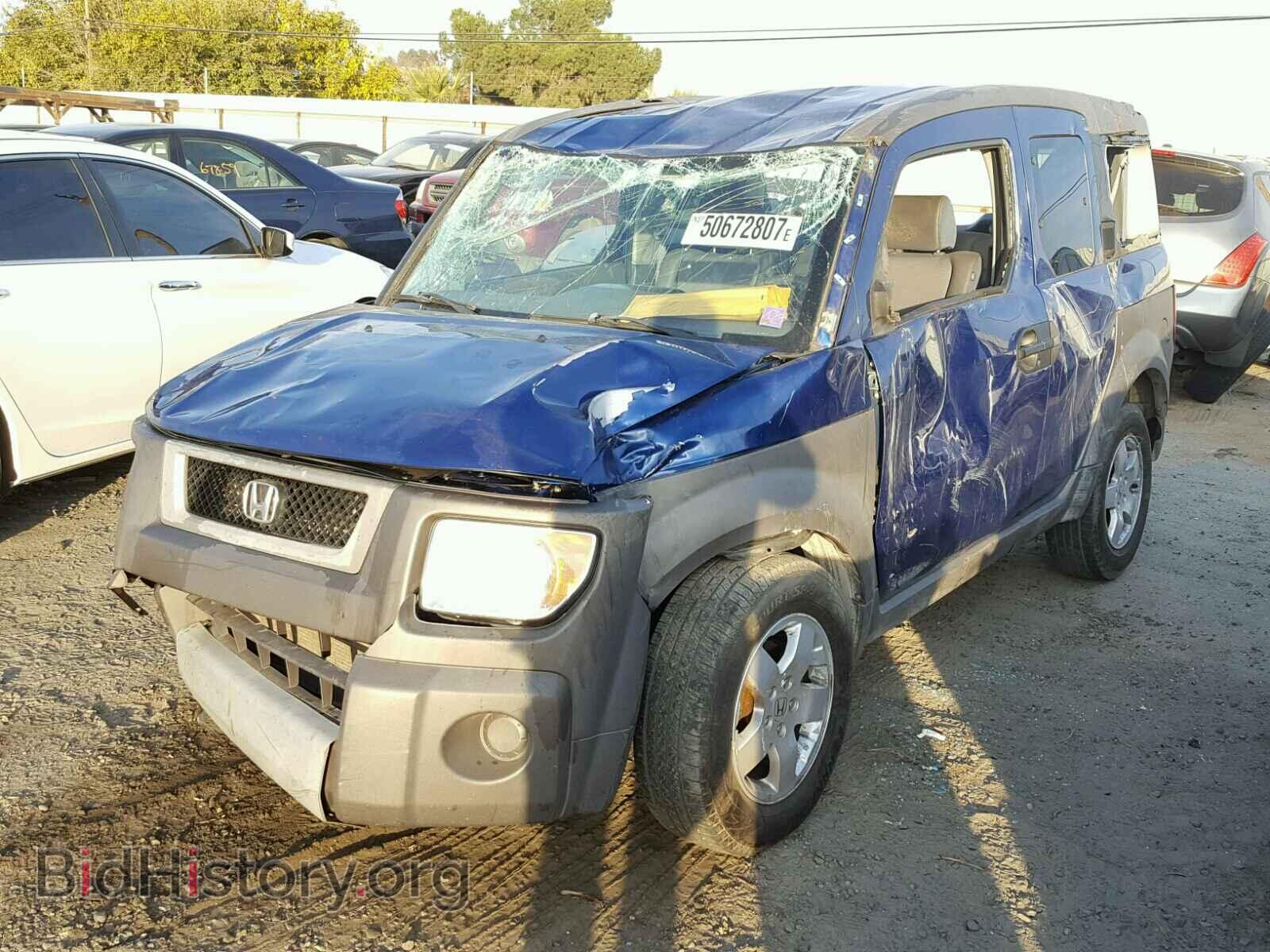 2004 HONDA ELEMENT - VIN: 5J6YH28654L017018 - Фото 2
