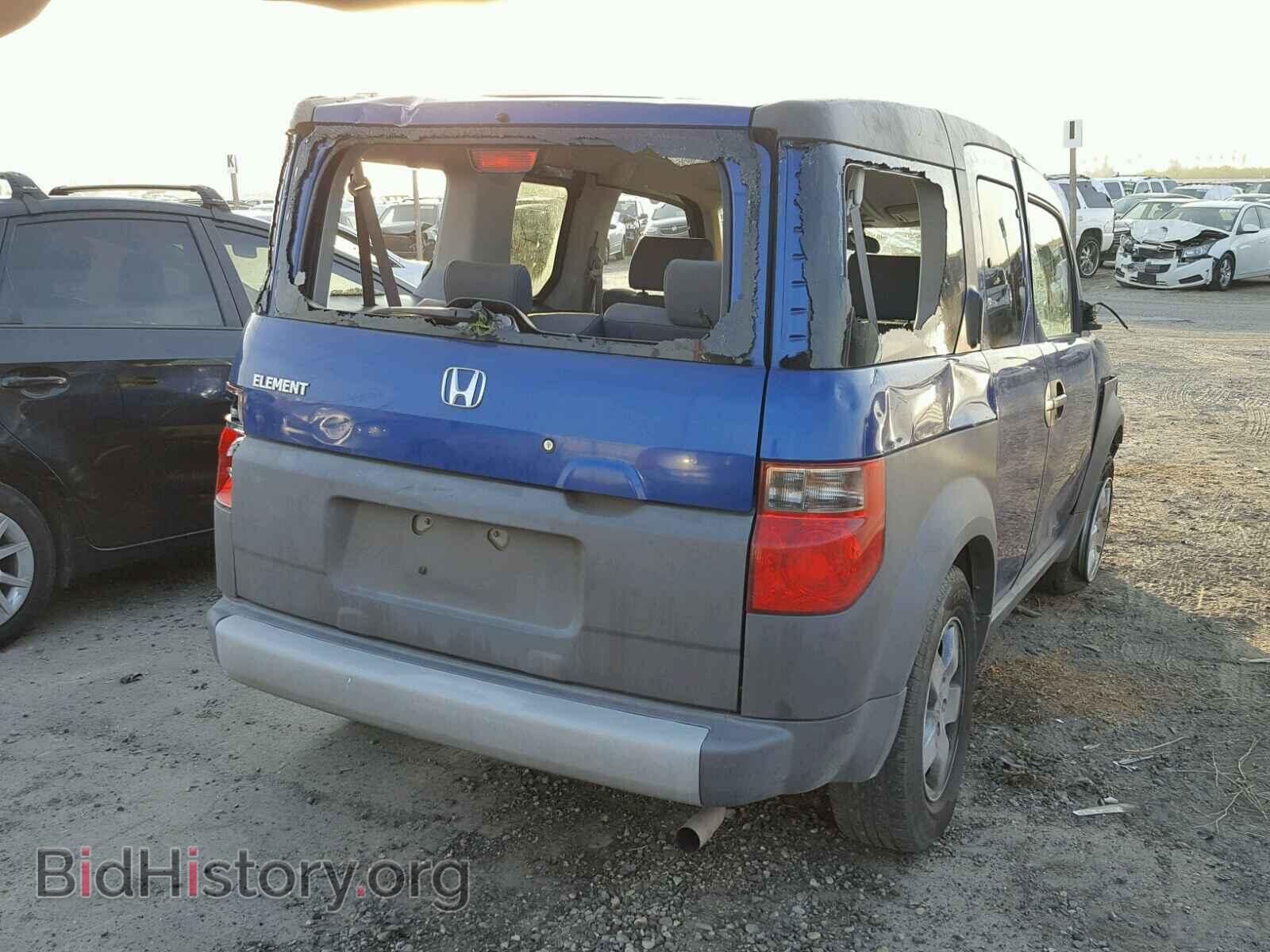 2004 HONDA ELEMENT - VIN: 5J6YH28654L017018 - Фото 4