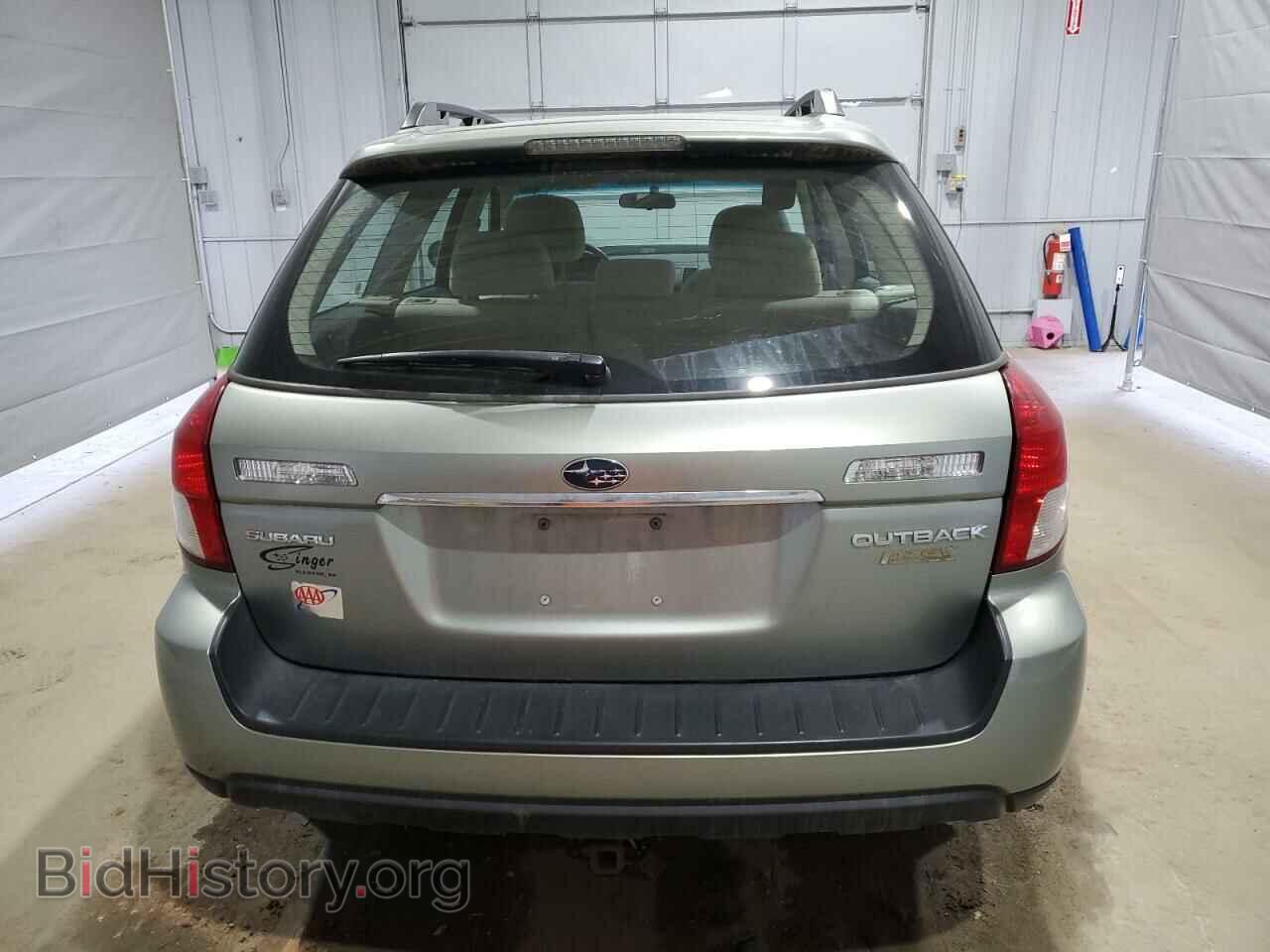2009 SUBARU OUTBACK - VIN: 4S4BP61C697330404 - Фото 6