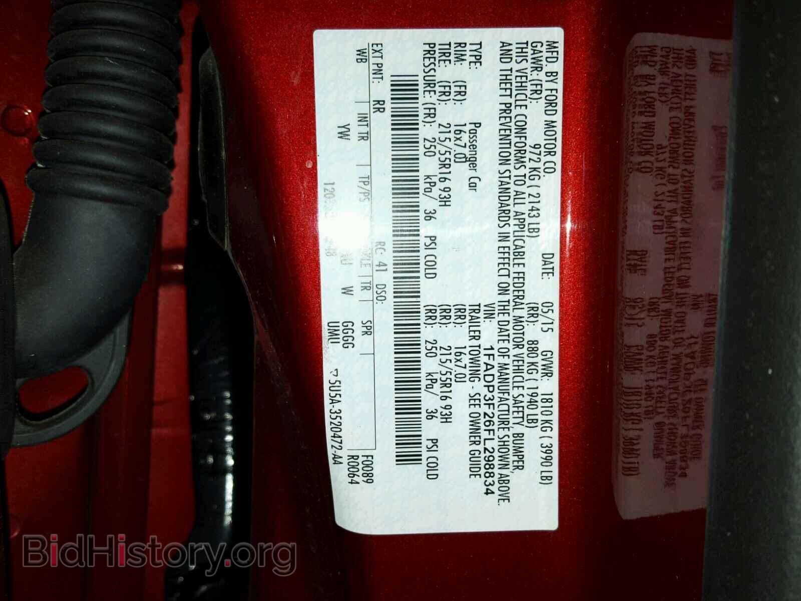 2015 FORD FOCUS - VIN: 1FADP3F26FL298834 - Photo 10