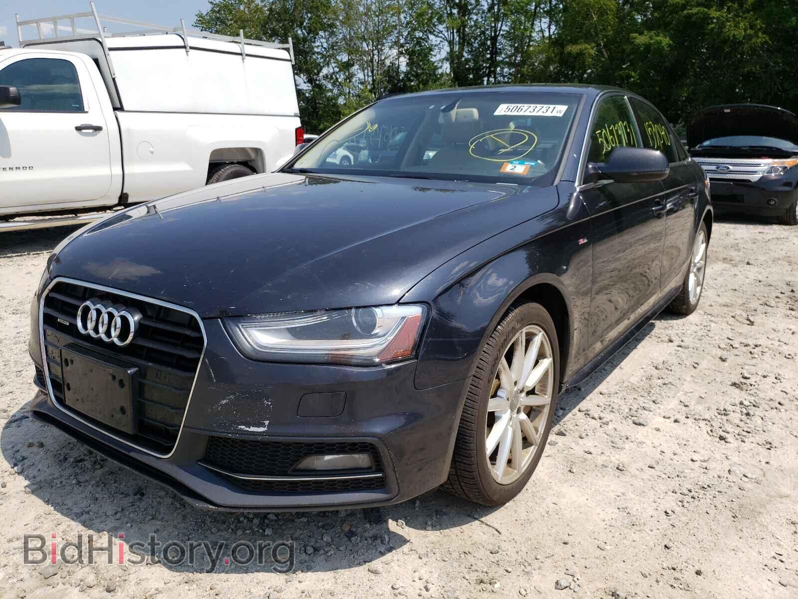 2014 AUDI A4 - VIN: WAUFFAFL2EA069867 - Фото 2