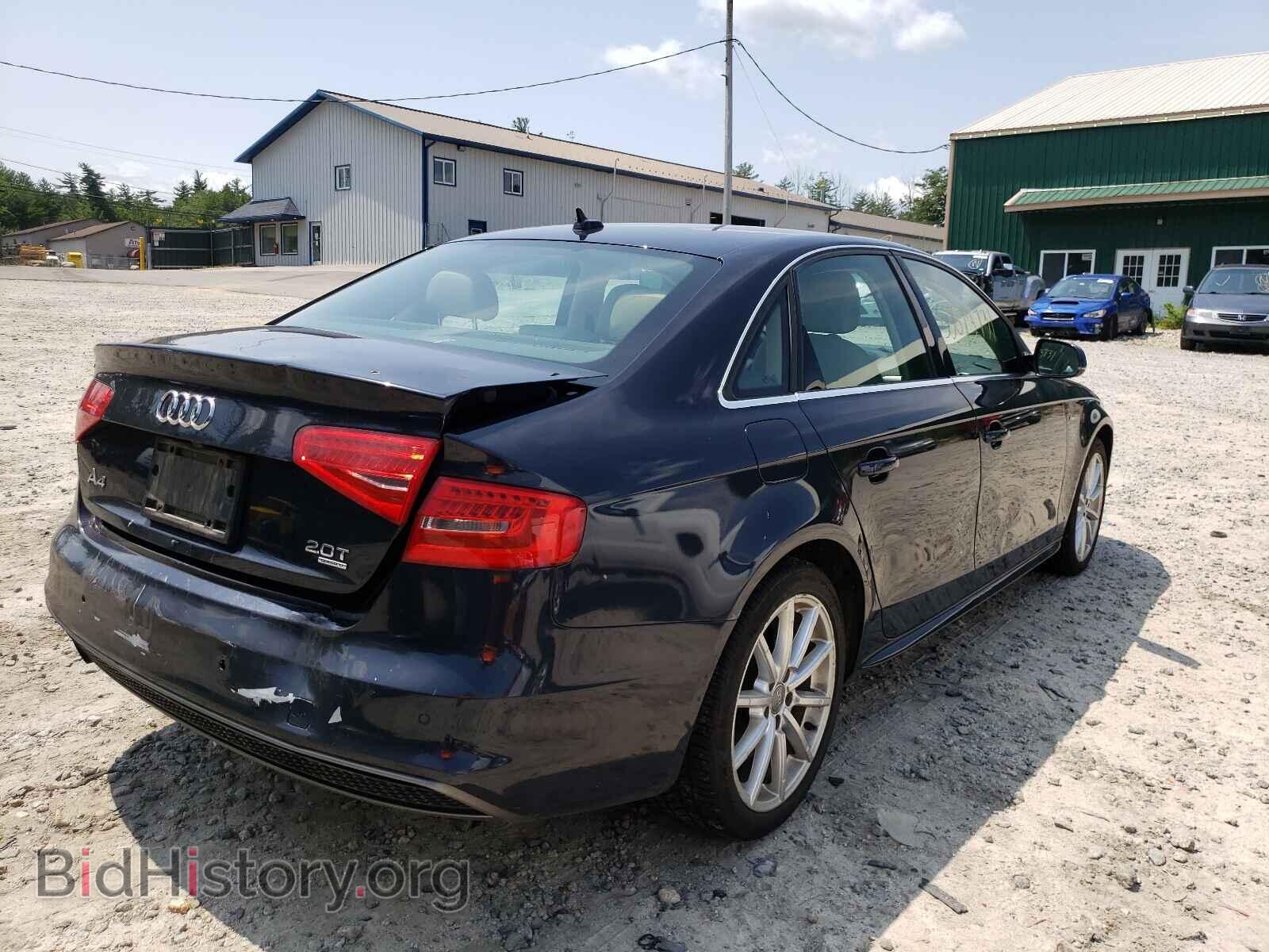 2014 AUDI A4 - VIN: WAUFFAFL2EA069867 - Фото 4