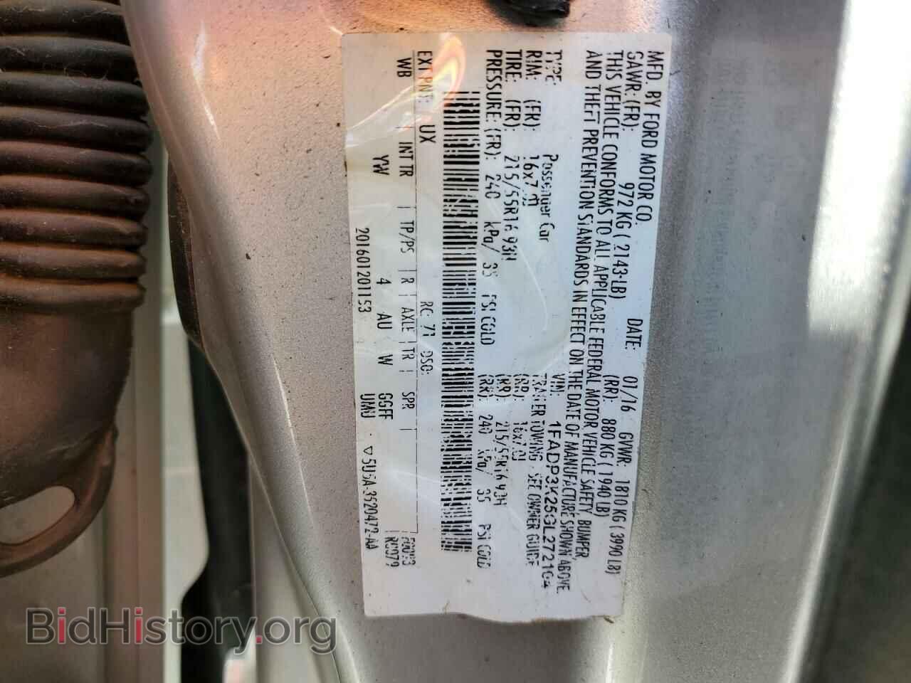 2016 FORD FOCUS - VIN: 1FADP3K25GL272104 - Photo 12