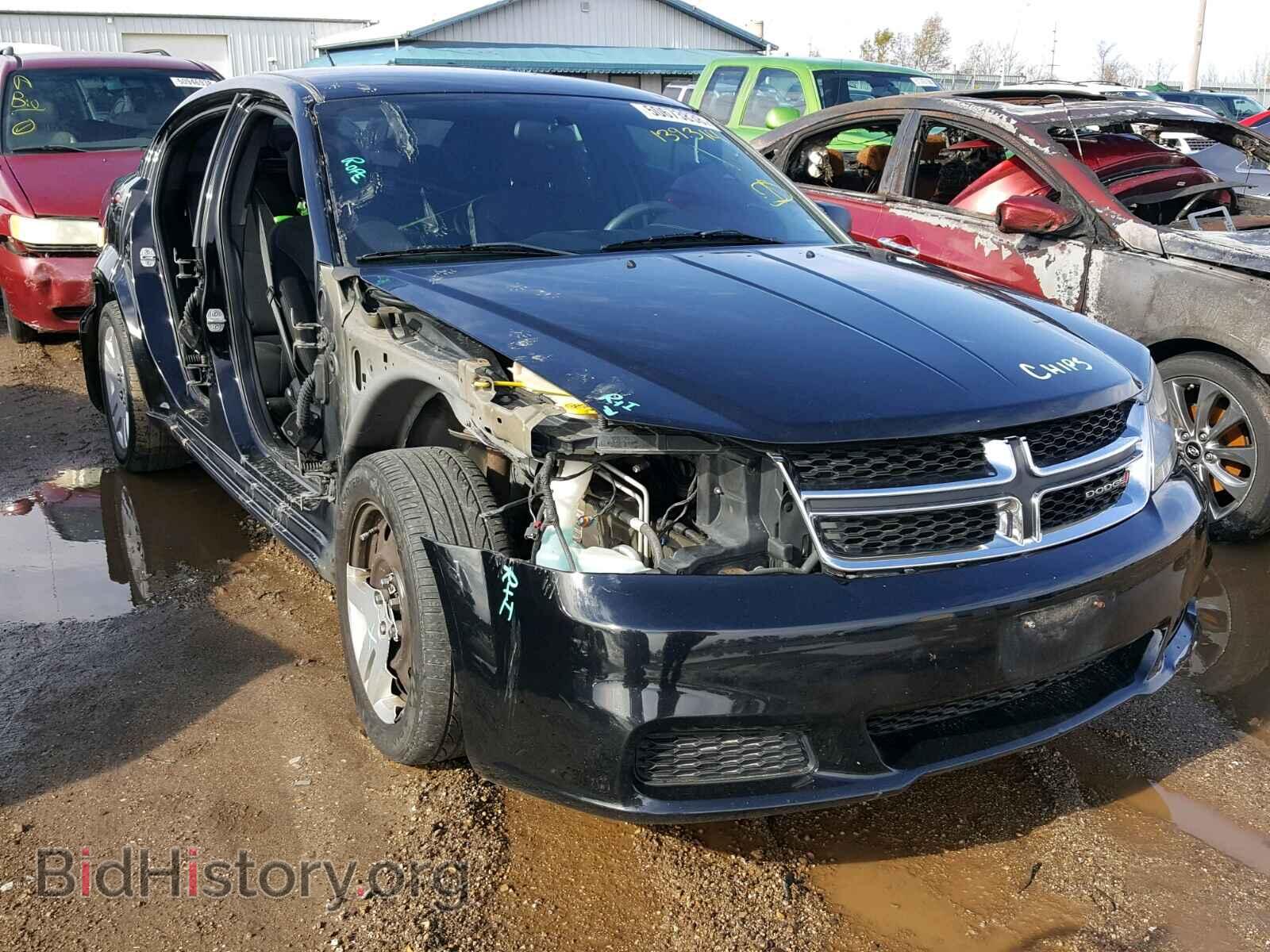 Photo 1C3CDZAB2CN270428 - DODGE AVENGER 2012