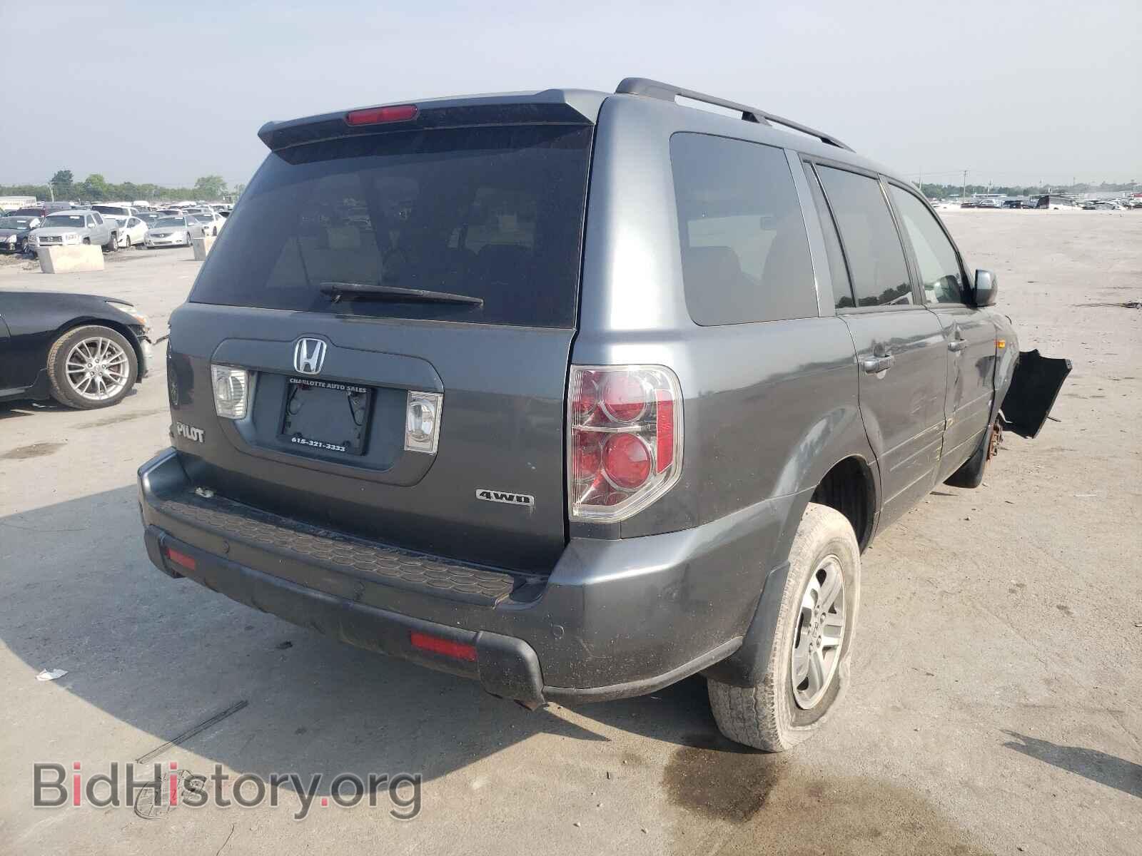 2007 HONDA PILOT - VIN: 5FNYF18537B028989 - Фото 4