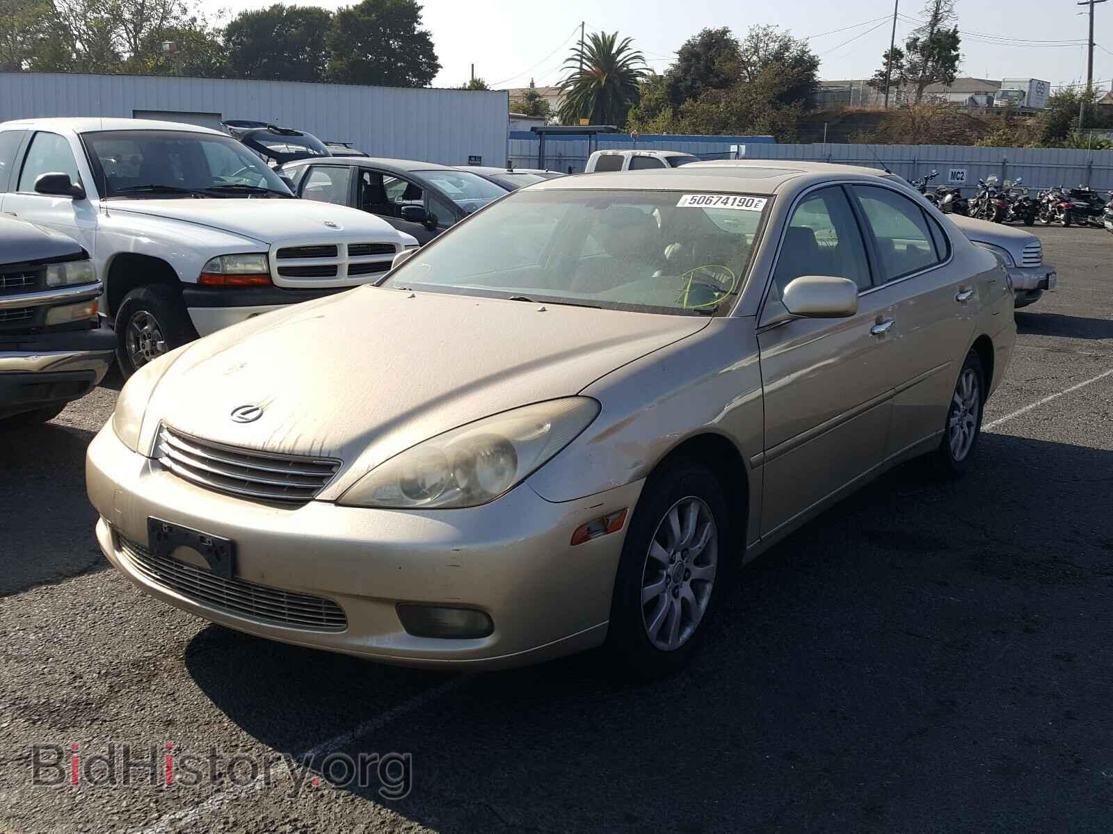 2002 LEXUS ES300 - VIN: JTHBF30GX20014110 - Фото 2