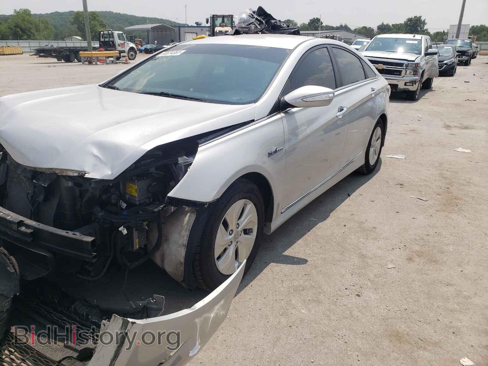 2014 HYUNDAI SONATA - VIN: KMHEC4A41EA116732 - Фото 2