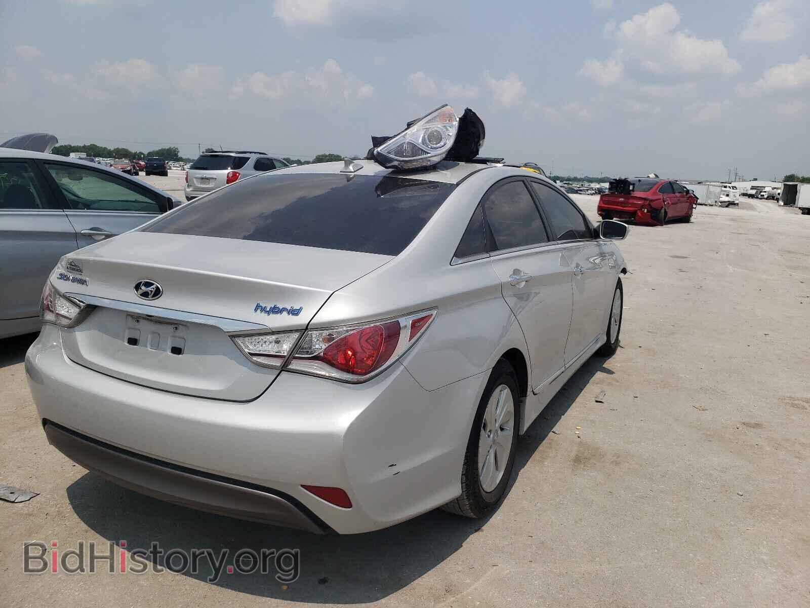 2014 HYUNDAI SONATA - VIN: KMHEC4A41EA116732 - Фото 4