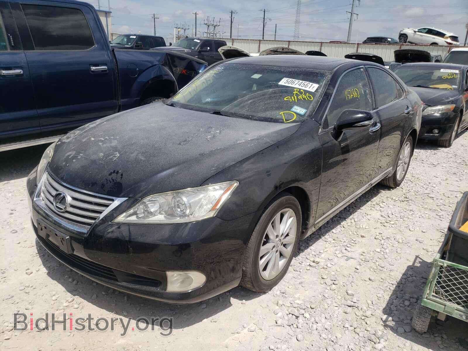 2012 LEXUS ES350 - VIN: JTHBK1EG0C2511990 - Фото 2