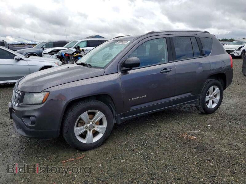 2015 Jeep COMPASS Sport (VIN 1C4NJDBB5FD379166) — фото 1 из 13, Copart, повреждение: передняя часть