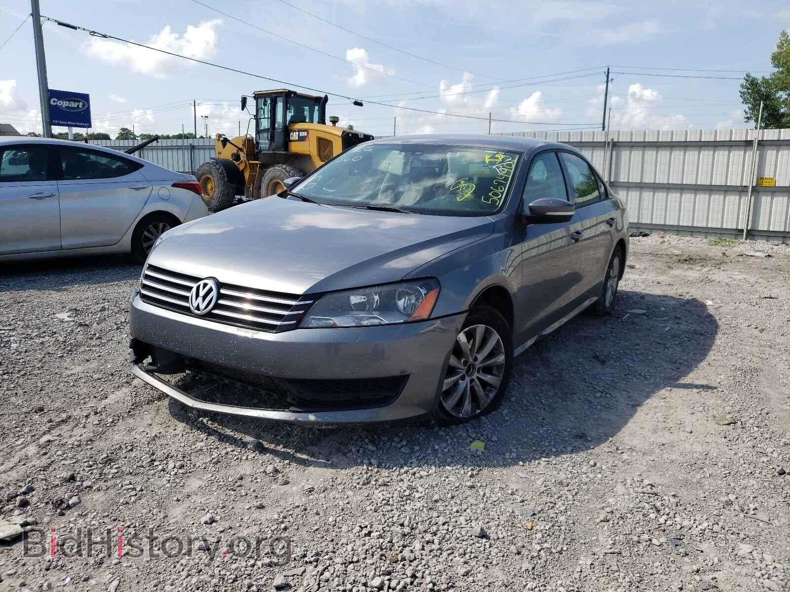 2013 VOLKSWAGEN PASSAT - VIN: 1VWAP7A37DC047559 - Фото 2