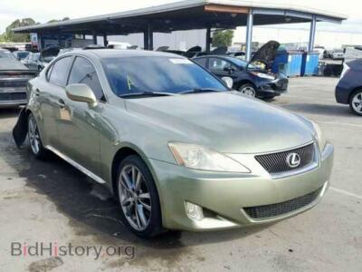 2006 Lexus IS IS 350, зеленый — VIN JTHBE262265004351, Copart