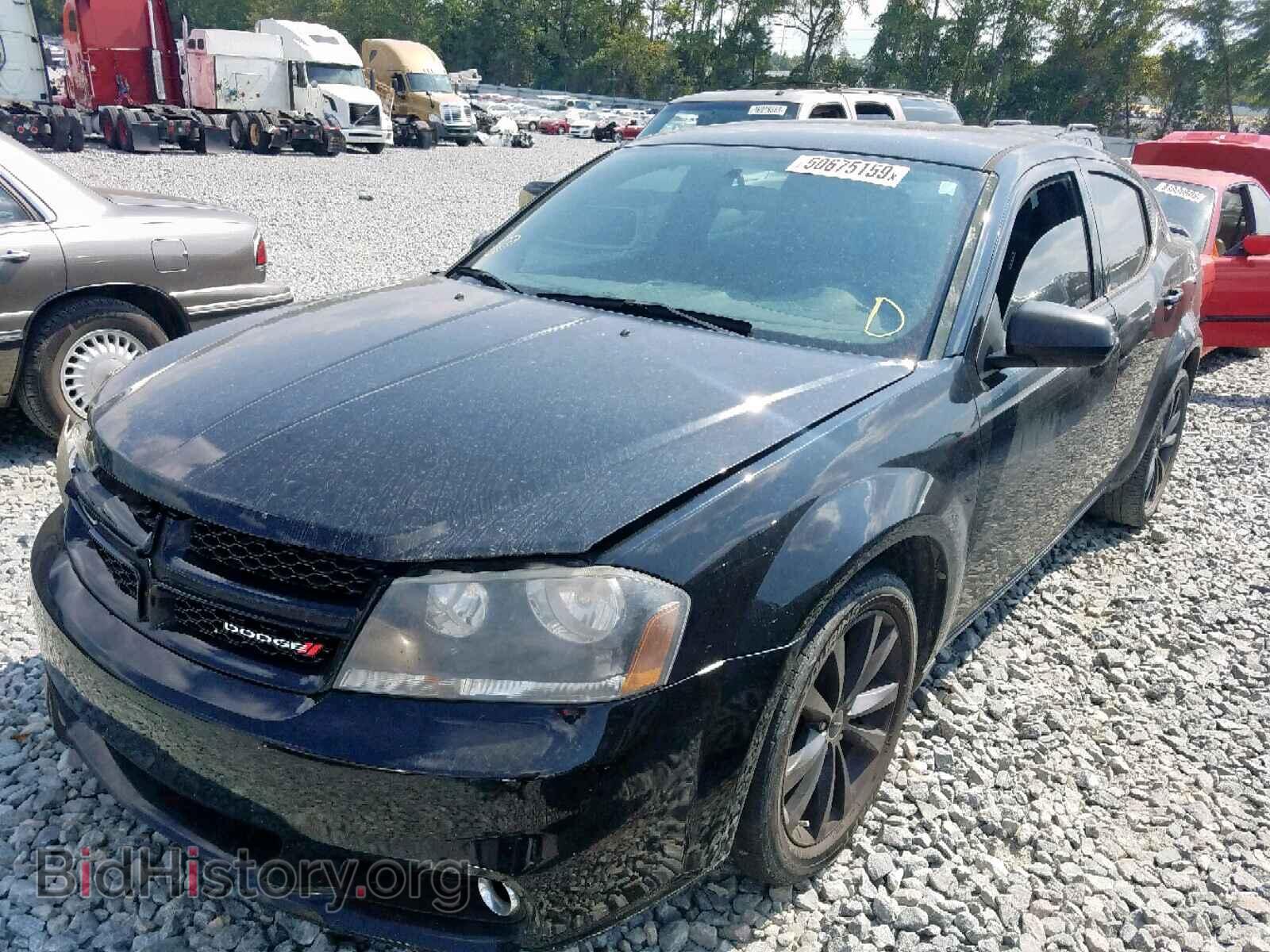 2013 DODGE AVENGER - VIN: 1C3CDZCB9DN721059 - Фото 2