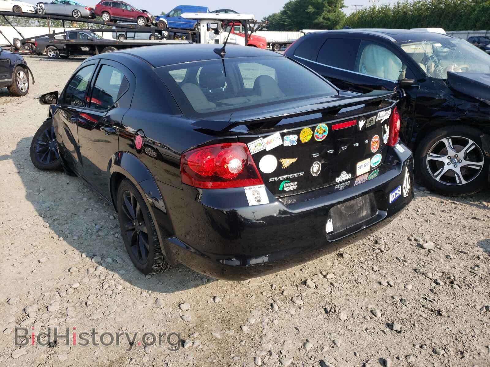 2014 DODGE AVENGER - VIN: 1C3CDZAB9EN202730 - Фото 3
