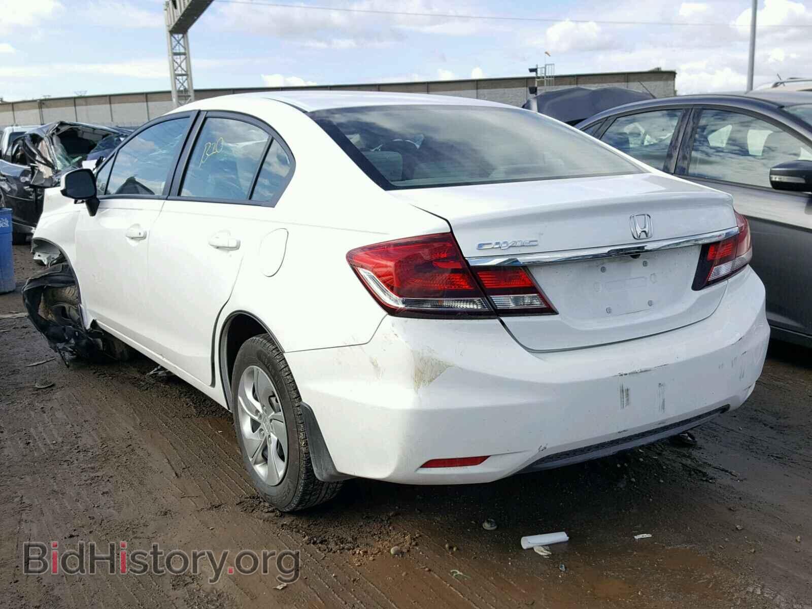 2013 HONDA CIVIC LX - VIN: 19XFB2F54DE055969 - Фото 3