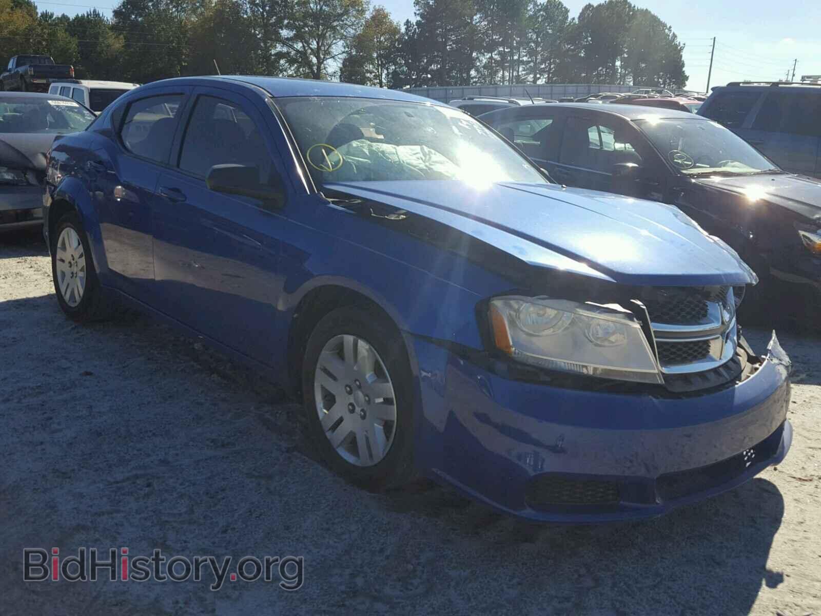 Photo 1C3CDZAB8DN529666 - DODGE AVENGER 2013